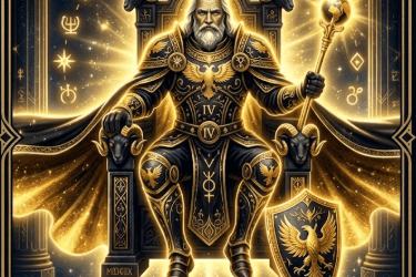 L’Empereur du Tarot de Marseille, tout savoir sur l’Arcane 4